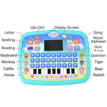 Learning Educational Computer Kids Piano Laptop with LED Screen & Music