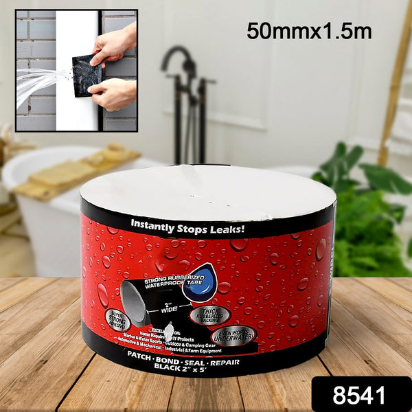 Leak-Proof Sealing Tape – Waterproof Pipe Repair & DIY, 50mm x 1.5m (Pack of 2)