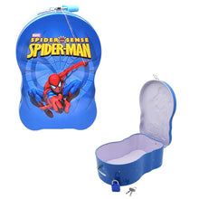 2 Nos Cartoon Character Metal Piggy Bank Coin Box Money Box