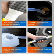 9085 Fuel Transfer Pump Kit. Flow Hand Pump Portable Manual Car Fuel Transfer Pump For Petrol Diesel Oil Liquid Water Fish Tank.