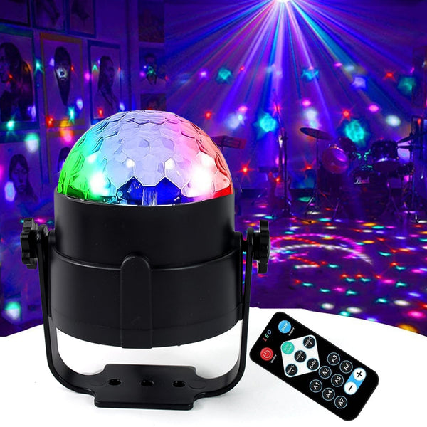 2 Nos  Party Lights, DJ Stage Light Disco Ball Light USB Charging Party Stage Lamp Party Light for Home Bar Car Wedding Holiday Party, Party Gift Kids Birthday