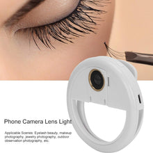 Combo..Universal Clip-On Selfie Camera Lens (1 Set) +Selfie Flash Ring Light with 3 Level of Brightness (1 Pc)