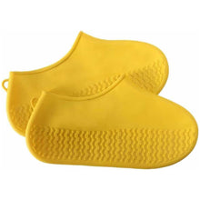 Non-Slip Silicone Rain Reusable Anti skid Waterproof Fordable Boot Shoe Cover (Extra Large Size (XL)/ 1 Pair / Mix Color)