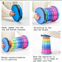 Portable Telescopic Folding Stool (1 Pc)