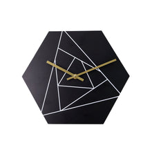 Geometric Designer Wall Clock