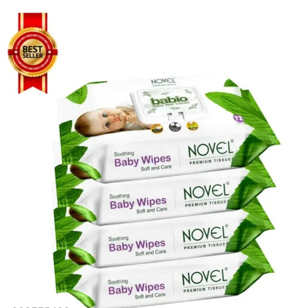 NOVEL Baby Wipes 72 Sheets/Pack of 4 (288 Wipes) 57% off .. Free huge collection of learning printable...