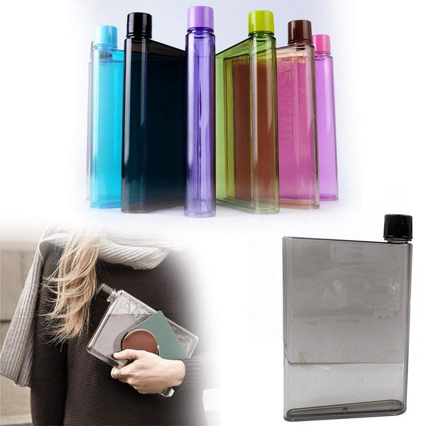2 Nos A5 Size Notebook Plastic Bottle (Any Color) (With free Learning Worksheet printable collections)