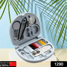 Mini Travel Sewing Kit for Beginners with Threads & Scissors