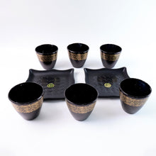 2 Bowl & 6 Glass Snake Set ( 8 Pc Set )