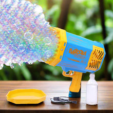 17923 69 Holes Big Rechargeable Powerful Machine Bubble Gun Toys For Kids Adults Bubble Makers Big Rocket Boom Bubble Blower Best Gifts
