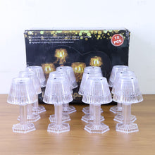 Decorative Crystal Style LED Table Lamps (12 Pc)