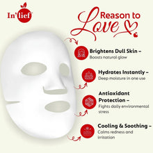 In’lief Vitamin C 0.5% Hydrating & Brightening Facial Sheet Mask (1 Pc)