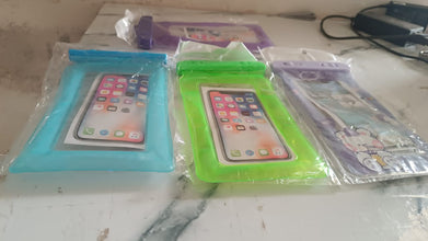 Pouch Cover Mobile Water Protector (1 Pc / Mix Color)