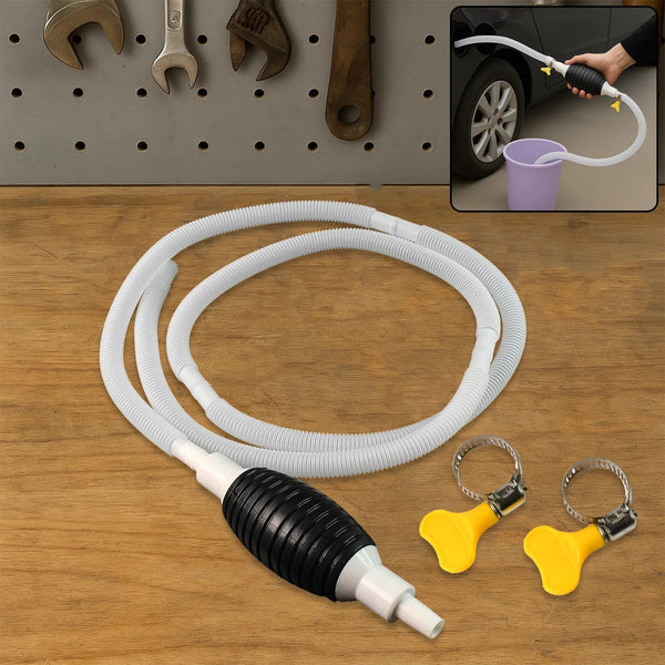 9085 Fuel Transfer Pump Kit. Flow Hand Pump Portable Manual Car Fuel Transfer Pump For Petrol Diesel Oil Liquid Water Fish Tank.
