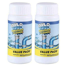 2 Nos Powerful Sink And Drain Cleaner Portable Powder Cleaning Tool Super Clog Remover Chemical Powder Agent For Kitchen Toilet Pipe Dredging (2*110 Gm)